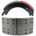 FRAS-LE AF557 Lined Brake Shoe - Fruehauf XEM - 16.5” x 7”. Comes with Hardware